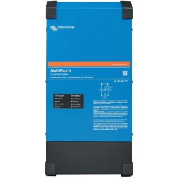 Victron Energy MultiPlus-II adapter zasilający/ inwentor Wewnętrzna 3000 W Czarny, Niebieski