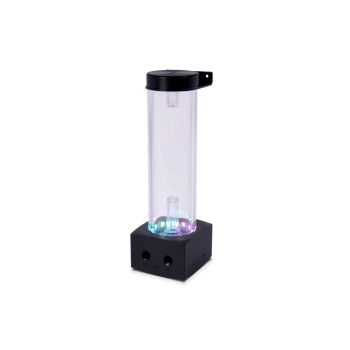Alphacool Core 200 Aurora ARGB Zbiornik wyrównawczy, akryl - czarny