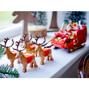 LEGO Iconic 40499 Sanie Świętego Mikołaja