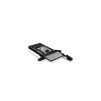 ICY BOX IB-2207StS 8,89 cm (3.5") Taca napędu pamięci masowej Czarny