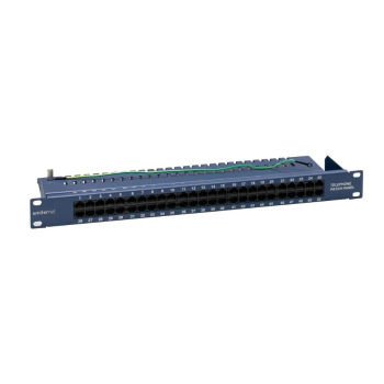 EmiterNet Panel 19" telefoniczny/ISDN 50XRJ45 (1U) niebieski