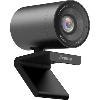 IIYAMA UC-CAM10PRO-1 Camera 4K UHD 120degree FOV 8MP STARVIS sensor 5x Zoom 2D/3D Noise cancelling Auto Framing