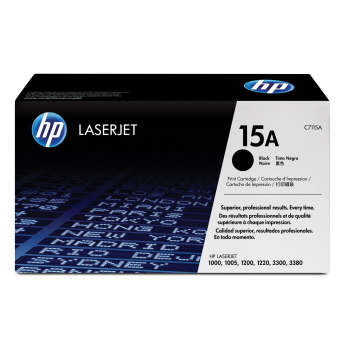 HP 15A oryginalny wkład z czarnym tonerem LaserJet