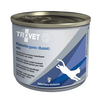 TROVET Hypoallergenic RRD z królikiem - mokra karma dla kota - 200 g