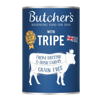 BUTCHER'S Original Tripe Mix Pasztet ze żwaczem - mokra karma dla psa - 400 g