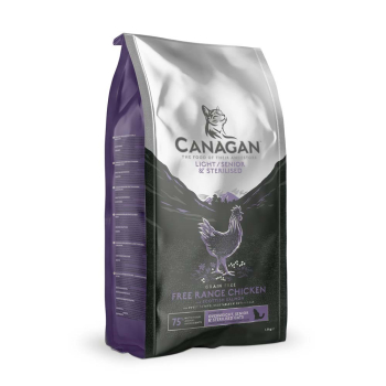 Canagan sucha karma dla kota Light/Senior 1,5kg