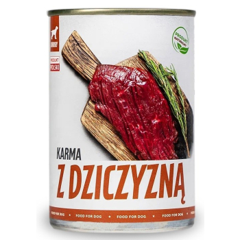 Tuf Tuf Puszka mielonka z dziczyzną 800g