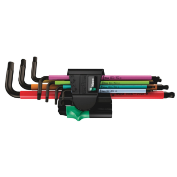 Zestaw kluczy trzpieniowych 950/7 Hex-Plus Multicolour