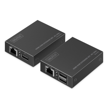 Digitus Zestaw przedłużacza KVM HDMI, 4K/30Hz