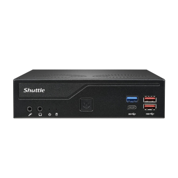 Shuttle DH770 komputer typu barebone Wielkość PC 1.35L Czarny Intel H770 LGA 1700