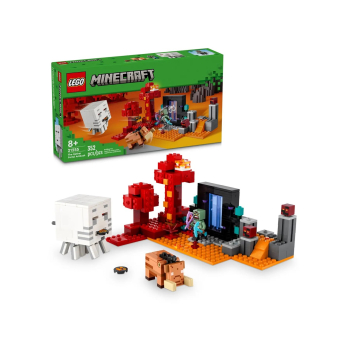 LEGO Minecraft 21255 Zasadzka w portalu do Netheru
