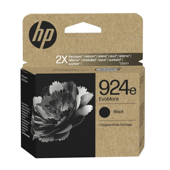 HP 924e Ink EvoMore Black 4K0V0NE