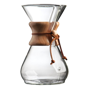Chemex CM-8A Karaffe aus Glas mit Holzhals