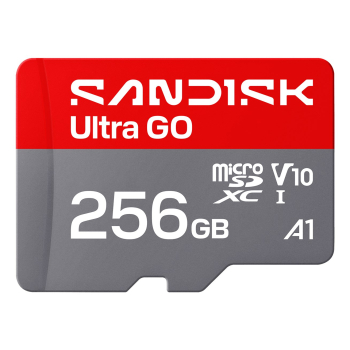 Sandisk Ultra Go microSD UHS-I 256GB MicroSD 190MB/s(R)