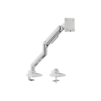 Wspornik biurka Equip 17"-49"/1TFT 180° Sprężyna gazowa 20Kg biały detaliczny