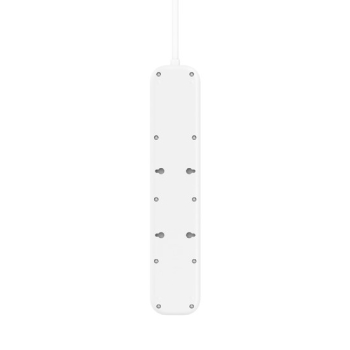 Listwa zasilająca Belkin Power Surge 4-PORT + 1xUSB-A +1xUSB-C 2.4A PD 525J 2m White