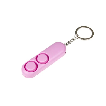 Alarm osobisty GUARD Piranha róż, 2 syreny-130dB (YC-001-PI)