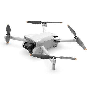 DJI Mini 3, 4 wirniki, 48 MP, 3840 x 2160 pikseli, 16 m/s, 2453 mAh, Szary