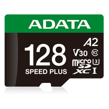 Adata Karta pamięci microSD Speed Plus 128GB UHS1 U3 V30 A2 180/160 MB/s