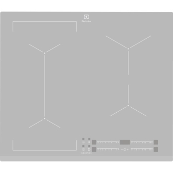 Electrolux EIV63440BS Srebrny Wbudowany Płyta indukcyjna strefowa 4 stref(y)