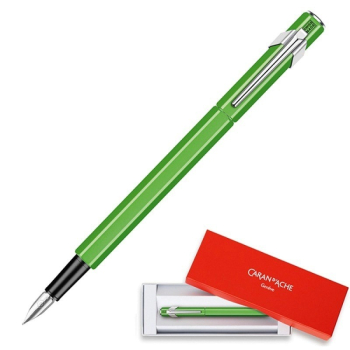 Caran d’Ache Pióro wieczne 849 Fluo Line, kolor zielony, stalówka M.