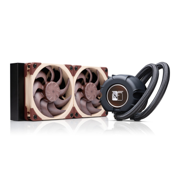Noctua NL-LC1-24 system chłodzenia komputerów Procesor Chłodnica cieczy all-in-one 12 cm Brązowy 4 szt.