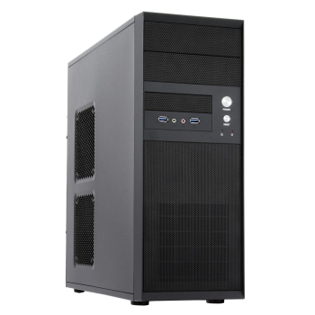 Obudowa Chieftec CQ-01B-U3-OP (ATX, Micro ATX; kolor czarny)