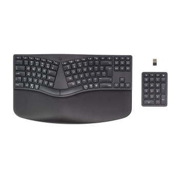 Klawiatura HP 960 Ergonomic Wireless Keyboard bezprzewodowa czarna 37E755AA