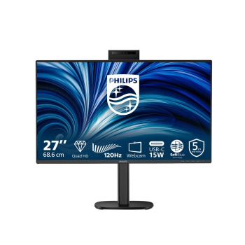 Philips 27B2N3500JH monitor komputerowy 68,6 cm (27") 2560 x 1440 px Quad HD LCD Czarny