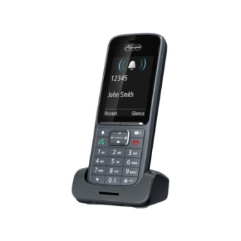 Bezprzewodowy przedłużacz słuchawkowy Auerswald COMfortel M-720 - DECT/GAP - Ciemny Tytan