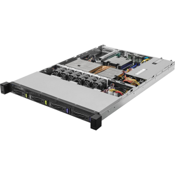 Platforma ASRock Rack (1U) AMD Ryzen 7000 (4xLFF, 2xGbE, Red.PSU, IPMI)