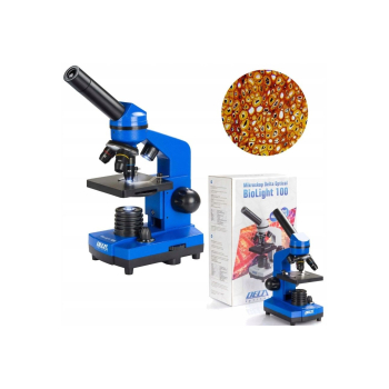 Mikroskop Delta Optical BioLight 100 (niebieski)