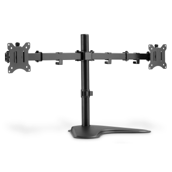 DIGITUS STOJAK BIURKOWY PODWÓJNY 2XLCD MAX. 32" MAX. 2X 8KG UCHYL.-OBROT QUICK-RELEASE DA-90401