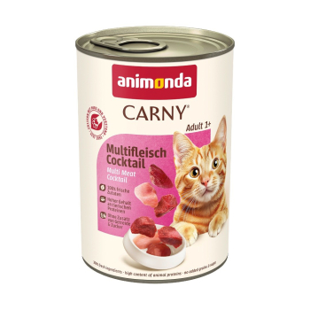 ANIMONDA Carny Adult multi koktajl mięsny - mokra karma dla kota - 400g