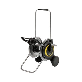 Kärcher 2.645-367.0 zwijadło ogrodowe Wózek z kołowrotkiem Czarny, Żółty