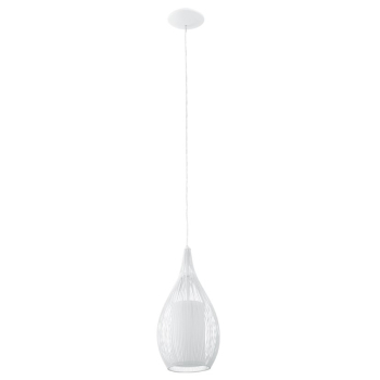 HANGING LAMPEGLO RAZONI 19 CM WHITE
