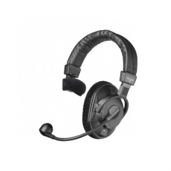 Zestaw nagłowny beyerdynamic DT 280 MK II 200/80 OHM z pojedynczą słuchawką i mikrofonem dynamicznym