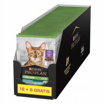 PURINA PRO PLAN STRLS Kot Kacz 18+8 saszet. 2,21kg