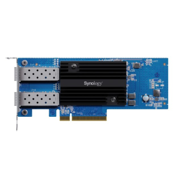 Synology E25G30-F2  2x25GbE SFP28, PCIe 3.0 x8, Low Profile and Full Height
