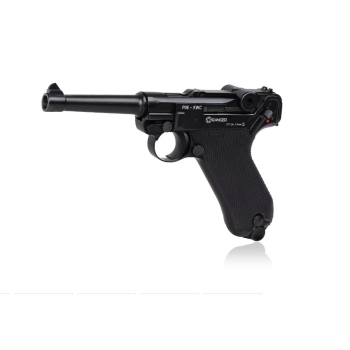 Wiatrówka pistolet RANGER P08 Parabellum KWC kal. 4,5 BBs BLOW BACK 21 strz. FULL METAL CO2 (AAKCMB410AZB)
