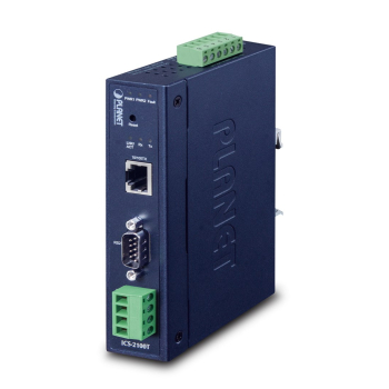 PLANET IP30 Industrial 1-Port serwer portów szeregowych