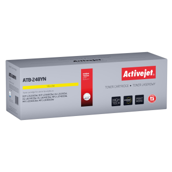 Activejet ATB-248YN Toner (zamiennik Brother TN248Y; Supreme; 1000 stron; żółty)