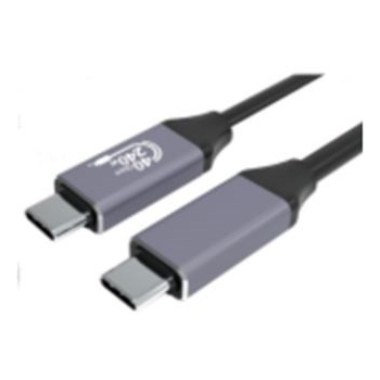 GEMBIRD KABEL USB 4 TYPU C POWER DELIVERY (PD) DO ŁADOWANIA I TRANSMISJI DANYCH 40 GB/S, 240 W, 1.5 M