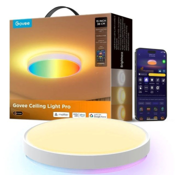 Lampa sufitowa LED Govee H60A6 15inch RGBICWW + RGBICWW, 4300lm, 2700K-6500K, 2.4GHz Wi-Fi + Bluetooth