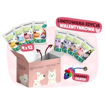 ANIMAL ISLAND Love Box saszetki mix smaków 52szt