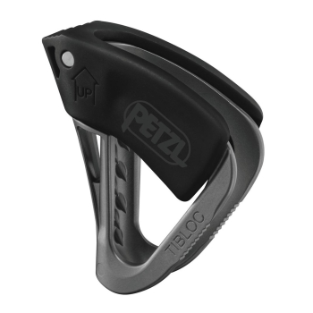 Lekki przyrząd zaciskowy Petzl Tibloc - black