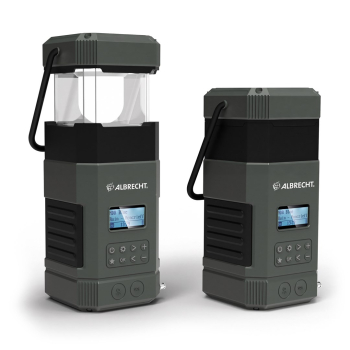 Albrecht DR 114 DAB+ Notfall Outdoor Radio mit Camping-Lampe