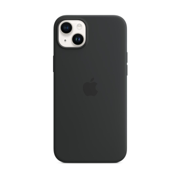 Silikonowe etui Apple z MagSafe Midnight Black, do iPhone 14 Plus