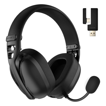 Słuchawki dla graczy Hator Hyperpunk 3 Wireless bezprzewodowe czarne