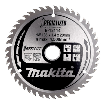 Makita E-12114 ostrze do piły tarczowej 1 szt.